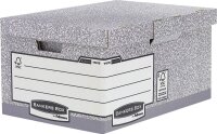 Bankers Box Archivboxen Bankers Box grau/weiß, 10 St.