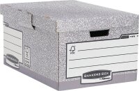 Bankers Box Archivboxen Bankers Box grau/weiß, 10 St.