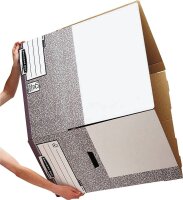 Bankers Box Archivboxen Bankers Box grau/weiß, 10 St.