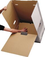 Bankers Box Archivboxen Bankers Box grau/weiß, 10 St.