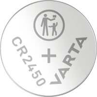 VARTA Knopfzelle CR2450 Lithium 3,0 V, 1 St.