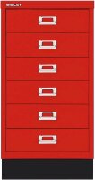 BISLEY MultiDrawer™ L29A36S Schubladenschrank kardinalrot 6 Schubladen 34,9 x 43,2 x 67,0 cm, 1 St.