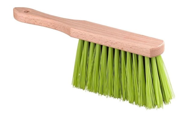 Nölle Handfeger grün Holz 29,0 cm breit