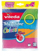 vileda Colors MULTI PACK Mikrofasertücher 60 °C...