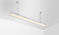Hansa LED Alu Connect LED Deckenleuchte silber 36 W