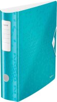 LEITZ Active WOW 1106 Ordner eisblau Kunststoff 8,2 cm...
