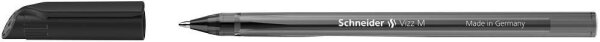 Schneider Kugelschreiber Vizz M schwarz, Schreibfarbe: schwarz, 1 St.