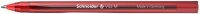 Schneider Kugelschreiber Vizz M rot, Schreibfarbe: rot, 1 St.