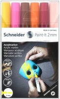 Schneider Paint-It 310 V3 Acrylstifte farbsortiert 2,0...