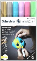 Schneider Paint-It 310 V2 Acrylstifte farbsortiert 2,0...