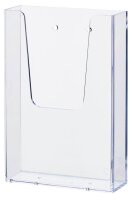helit Wandprospekthalter transparent 1/3 DIN A4 11,3 x...