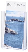 helit Wandprospekthalter transparent 1/3 DIN A4 11,3 x...