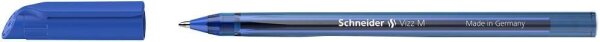 Schneider Kugelschreiber Vizz M blau, Schreibfarbe: blau, 1 St.