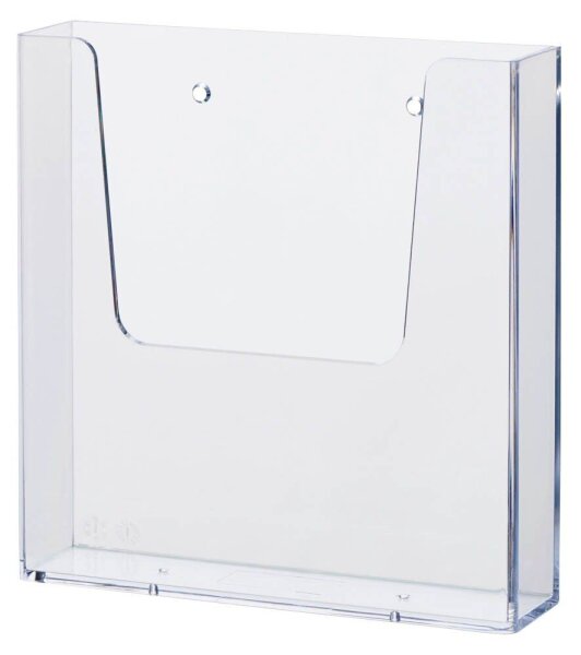 helit Wandprospekthalter transparent DIN A5 16,2 x 3,9 x 16,5 cm, 1 St.