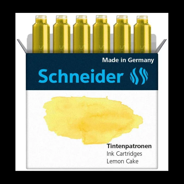Schneider Tintenpatronen für Füller Pastell...