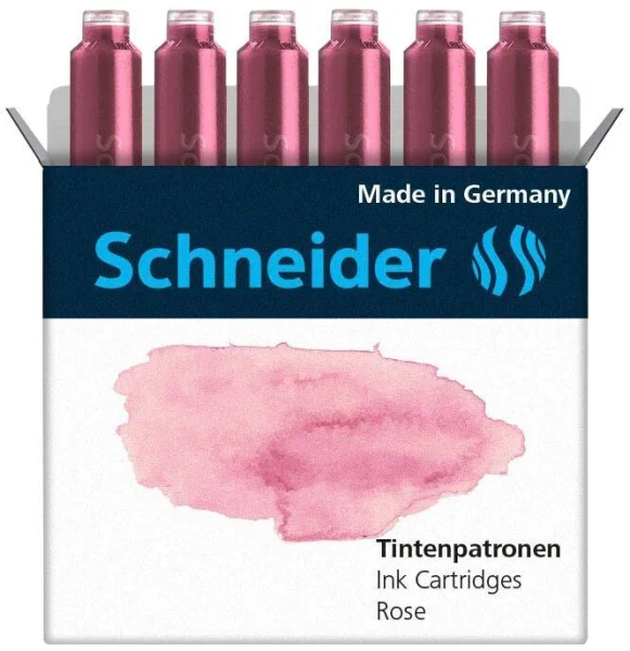 Schneider Tintenpatronen für Füller Pastell...