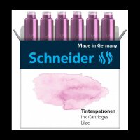 Schneider Tintenpatronen für Füller Pastell...