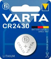 VARTA Knopfzelle CR2430 Lithium 3,0 V, 1 St.