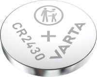 VARTA Knopfzelle CR2430 Lithium 3,0 V, 1 St.