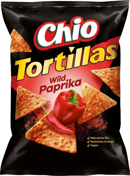 Chio Mais-Snack mit Paprika-Geschmack Chips 110,0 g, 1 St.
