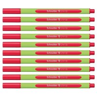 Schneider Line-Up Fineliner rot 0,4 mm, 10 St.