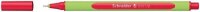Schneider Line-Up Fineliner rot 0,4 mm, 10 St.