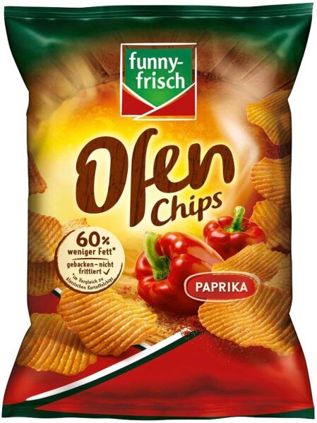 funny-frisch Ofen Chips Paprika Chips 125,0 g  ( 11698 )