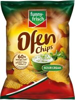 funny-frisch Ofen Chips Sour Cream Chips 125,0 g  ( 11697 )