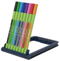 Schneider Line-Up Fineliner farbsortiert 0,4 mm, 8 St.