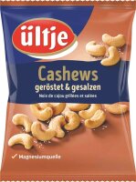 ültje Cashewkerne, geröstet und gesalzen...