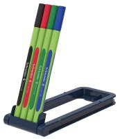Schneider Line-Up Fineliner farbsortiert 0,4 mm, 4 St.