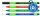 Schneider Line-Up Fineliner farbsortiert 0,4 mm, 4 St.