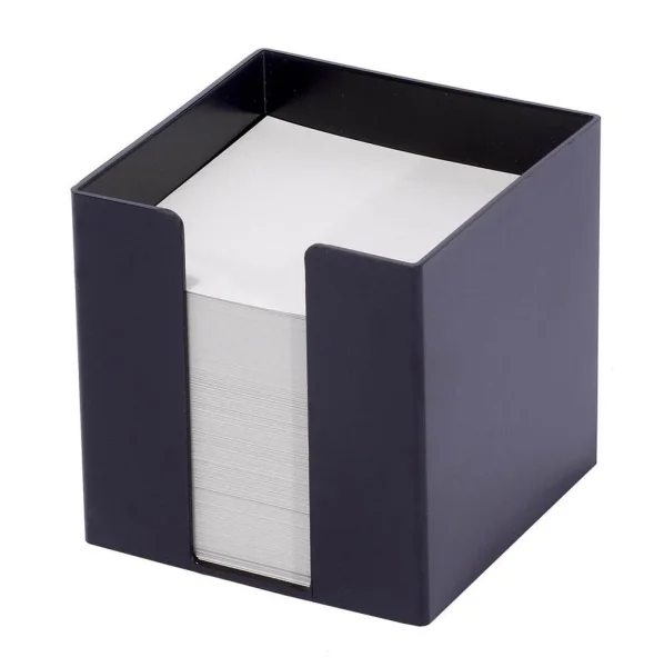 M&M Zettelbox schwarz inkl. 700 Notizzettel...