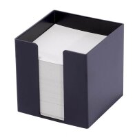 M&M Zettelbox schwarz inkl. 700 Notizzettel...