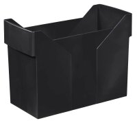 M&M Hängeregister-Box ohne Mappen Akten-Boy schwarz