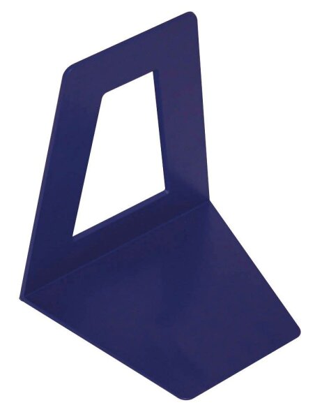 M&M Buchstützen blau 11,0 x 9,5 x 13,0 cm, 1 St.
