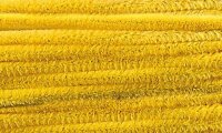 folia Pfeifenreiniger bananengelb Chenilledraht Ø...