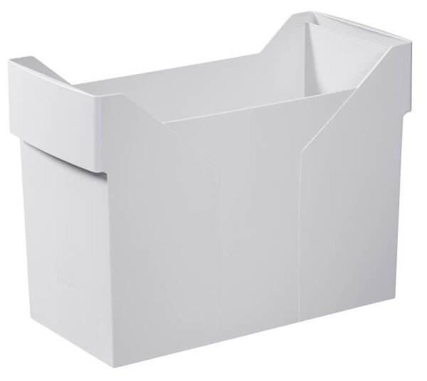 M&M Hängeregister-Box ohne Mappen Akten-Boy grau