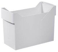M&M Hängeregister-Box ohne Mappen Akten-Boy grau