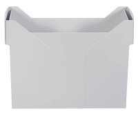 M&M Hängeregister-Box ohne Mappen Akten-Boy grau
