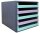 M&M Schubladenbox  minze, lavendel 30057675BE, DIN A4 mit 5 Schubladen, 1 St.