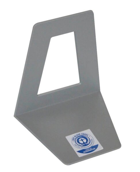 M&M Buchstützen grau 11,0 x 9,5 x 13,0 cm, 1 St.