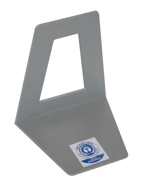 M&M Buchstützen grau 11,0 x 9,5 x 13,0 cm, 1 St.