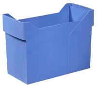 M&M Hängeregister-Box ohne Mappen Akten-Boy blau