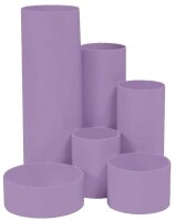 M&M Stiftehalter Schreibtisch-Boy lavendel Polystyrol...