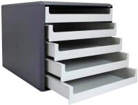 M&M Schubladenbox  vanille 30057602BE, DIN A4 mit 5...