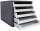 M&M Schubladenbox  vanille 30057602BE, DIN A4 mit 5 Schubladen, 1 St.