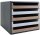 M&M Schubladenbox  karamell, vanille 30057677BE, DIN A4 mit 5 Schubladen, 1 St.