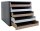 M&M Schubladenbox  karamell, vanille 30057677BE, DIN A4 mit 5 Schubladen, 1 St.