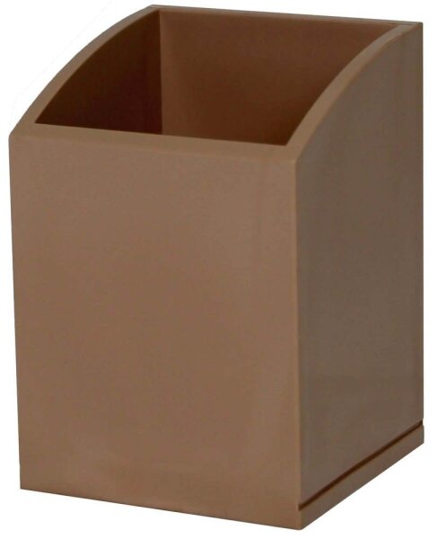 M&M Stiftehalter Loft karamell Polystyrol 7,0 x 7,0 x 10,0 cm